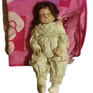 Sugar Britches Porcelain Head and Hands 1986 19" Tall